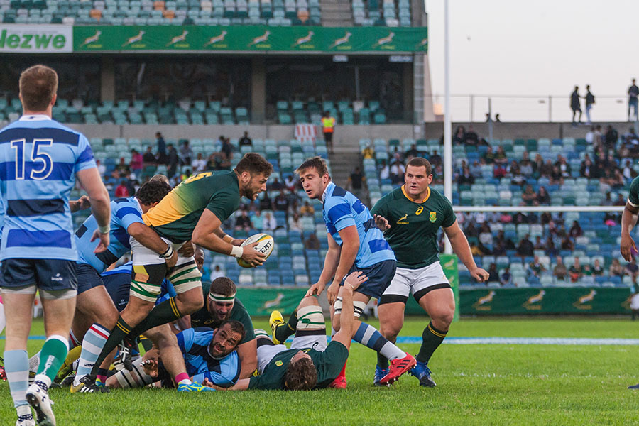 SA ‘A’ Team VS French Barbarians