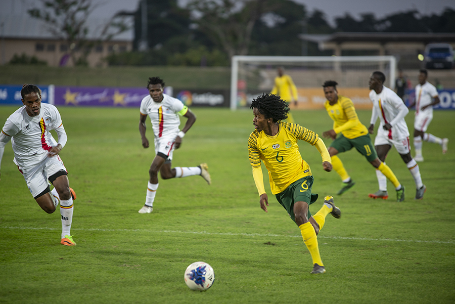 COSAFA Plate Semi-Final: Uganda VS South Africa