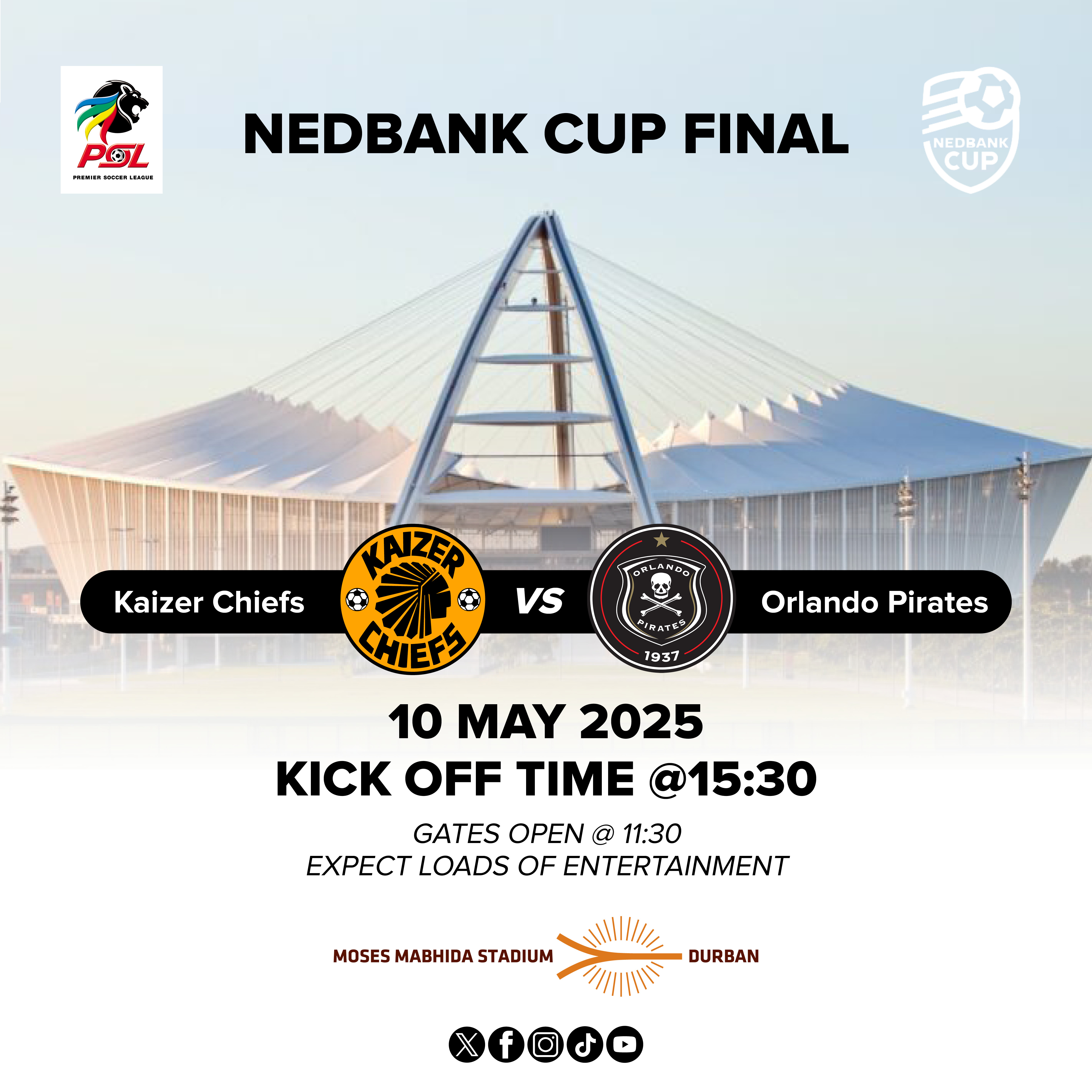 Kaizer Chiefs vs Orlando Pirates | Nedbank Cup Final 2025